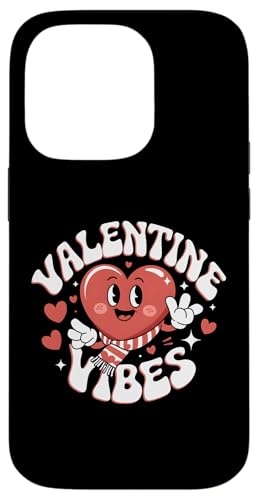 Hülle für iPhone 14 Pro Valentine Vibes Retro Vintage Valentinstag Herz Liebe von Valentine Themed Design Valentine Vibes