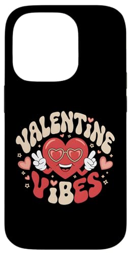 Hülle für iPhone 14 Pro Valentine Vibes Retro Vintage Valentinstag Herz Liebe von Valentine Themed Design Valentine Vibes