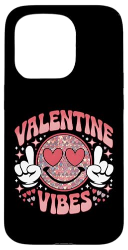 Hülle für iPhone 15 Pro Valentine Vibes Retro Vintage Valentinstag Herz Liebe von Valentine Themed Design Valentine Vibes