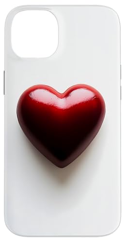 Hülle für iPhone 14 Plus Rotes Herz Valentinstag von Valentine's Day Designs by Dennex