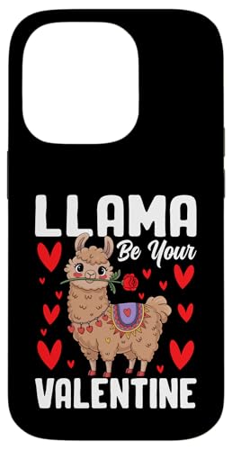 Hülle für iPhone 14 Pro Lama Be Your Valentine von Valentines Day Clothing Men Women Kids Gifts