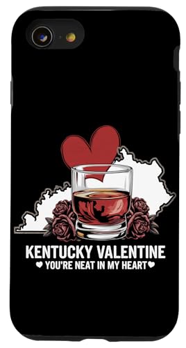 Hülle für iPhone SE (2020) / 7 / 8 Kentucky Valentine Du bist nett in My Heart Romantic State von Valentines Day State Outline Tees for Love Couples