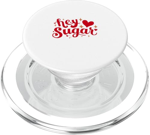 Hey Sugar Valentinstag Frauen Herzen Tag Spruch PopSockets PopGrip für MagSafe von Valentines Day Women Clothing