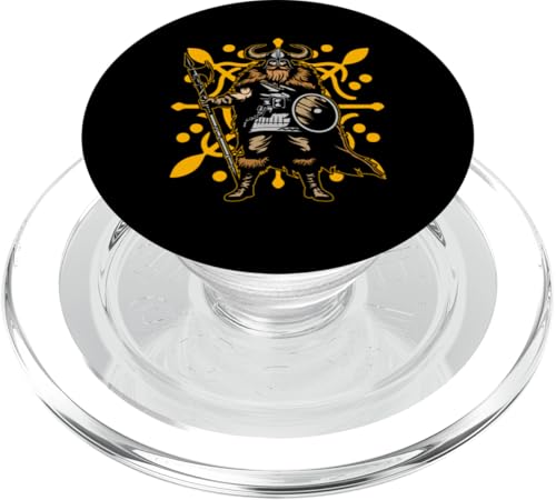 Wikinger nordische Mythologie Odin Runen Nordic PopSockets PopGrip für MagSafe von Valhalla Nordic Mythology Viking Rune Tees