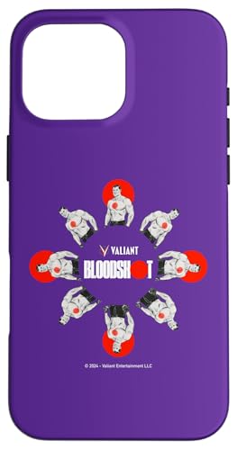 Hülle für iPhone 16 Pro Max Valiant - Designs Bloodshot, ein digitaler Soldat von Valiant