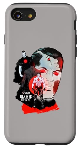 Hülle für iPhone SE (2020) / 7 / 8 Valiant - Designs Bloodshot, ein digitaler Soldat von Valiant