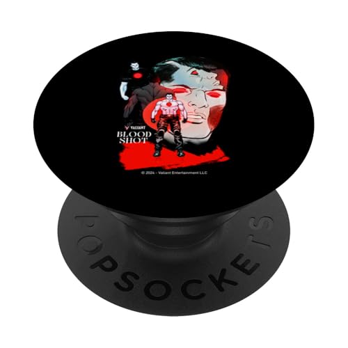 Valiant - Designs Bloodshot, ein digitaler Soldat PopSockets Klebender PopGrip von Valiant