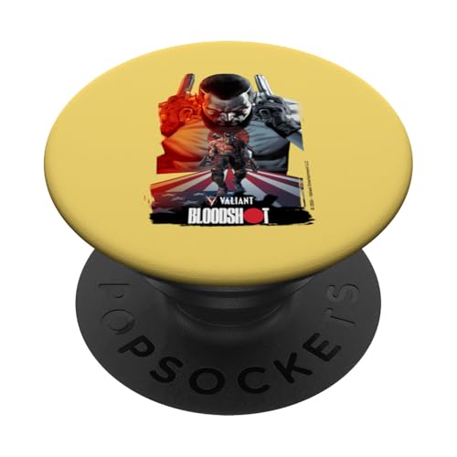 Valiant - Designs Bloodshot, ein digitaler Soldat PopSockets Klebender PopGrip von Valiant