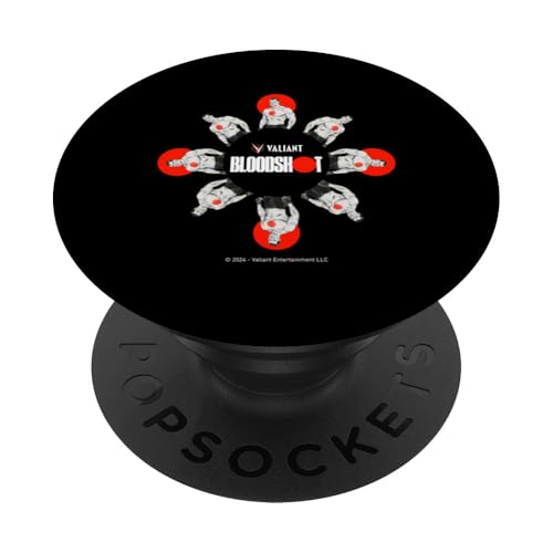 Valiant - Designs Bloodshot, ein digitaler Soldat PopSockets Klebender PopGrip von Valiant