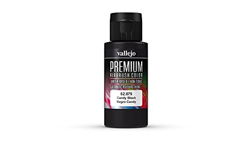 Vallejo Premium Color 60 ml Farbe – Candy Black von Vallejo