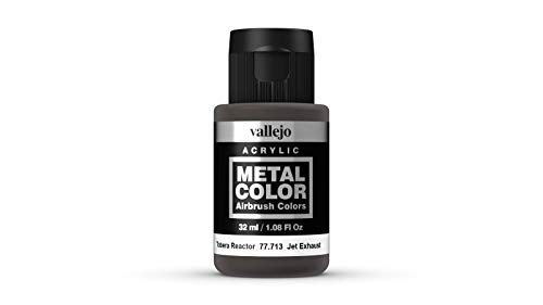 acrylicos Vallejo (32 ml "Jet Auspuff" Metall Farbe von Vallejo