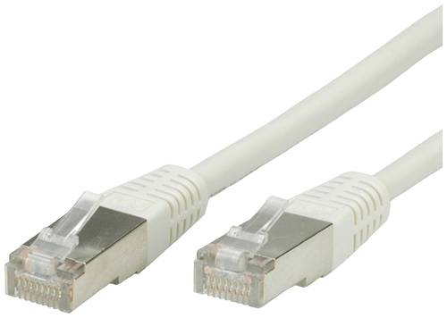 Value 21.99.0102 RJ45 Netzwerkkabel, Patchkabel CAT 5e F/UTP 2.00m Grau von Value