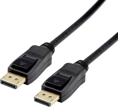 Value DisplayPort Anschlusskabel DisplayPort Stecker, DisplayPort Stecker 1.00m Schwarz 11.99.5810 G von Value