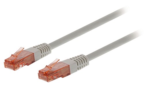 Valueline vlct85200e025 0,25 m CAT6 U/UTP (UTP) grau Netzwerk-Kabel – Kabel Netzwerk-(0,25 m, Cat6, RJ-45, RJ-45, U/UTP (UTP), männlich/männlich) von Valueline