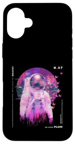 Astronaut Vaporwave Hülle für iPhone 16 Plus von Vaporwave Ästhetik 80er 90er Streetwear Aesthetic