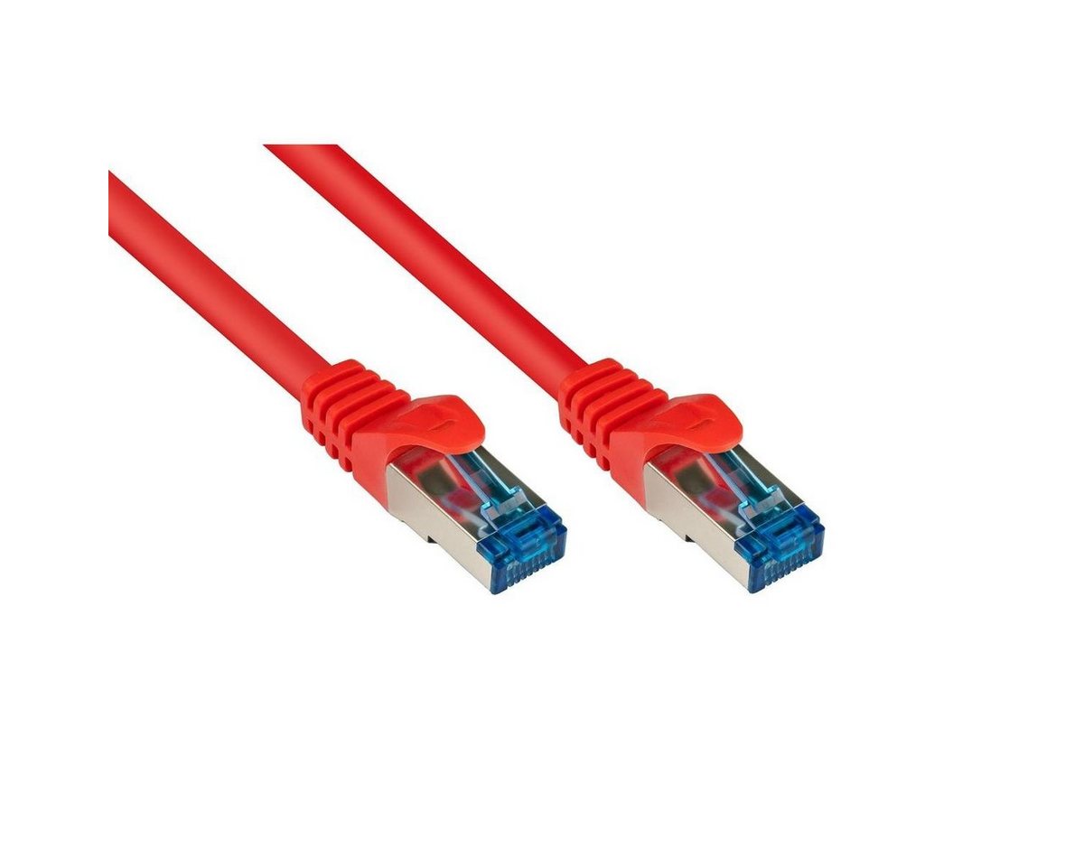 VARIA 8060-H020R - Patchkabel Cat.6a, S/FTP, 2m, rot LAN-Kabel, (200,00 cm) von Varia