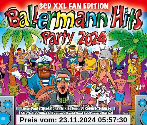 Ballermann Hits Party 2024 (XXL Fan Edition) von Various