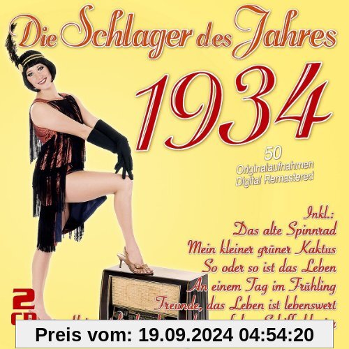 Die Schlager des Jahres 1934 von Various