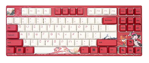 Varmilo VEA87 Koi TKL Gaming Tastatur, MX-Silent-Red, weiße LED - US Layout von Varmilo