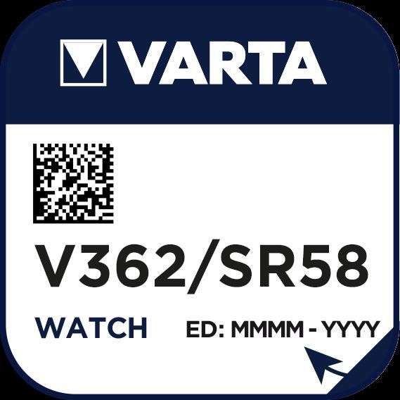 Varta Cons.Varta Uhren-Batterie V 362 Stk.1 00362101111 von Varta Cons.Varta