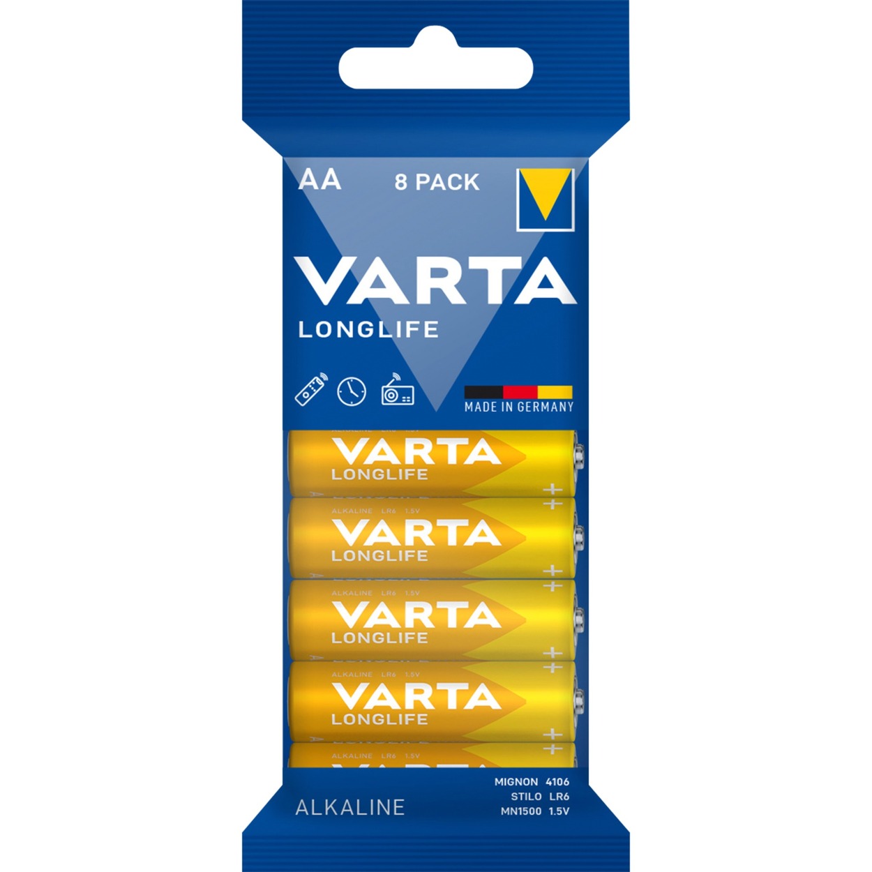 Longlife, Batterie von Varta