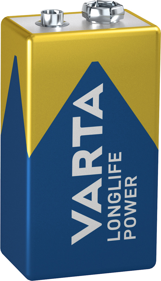 VARTA Alkaline Batterie Longlife Power, E-Block (9V/6LR61) von Varta