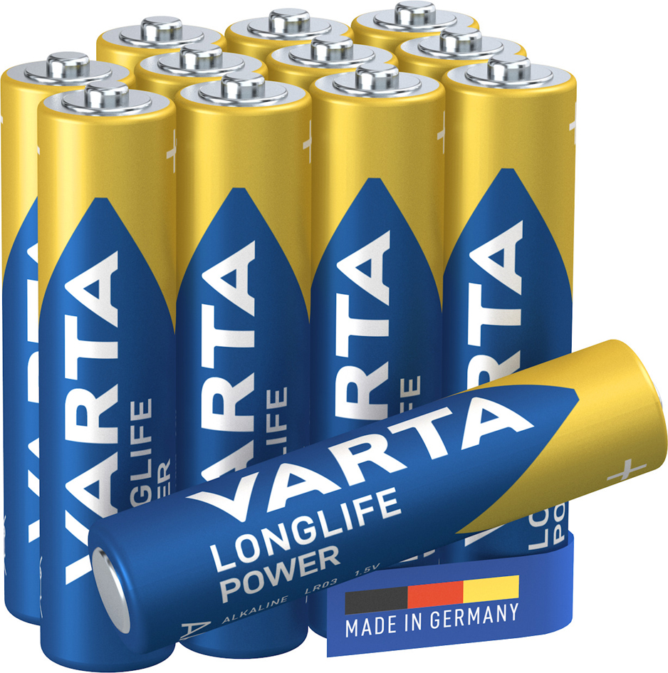 VARTA Alkaline Batterie Longlife Power, Micro AAA, Sparpack von Varta
