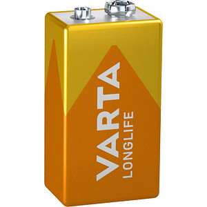 VARTA Batterie LONGLIFE E-Block 9,0 V von Varta