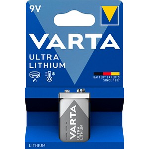 VARTA Batterie ULTRA LITHIUM E-Block 9,0 V von Varta