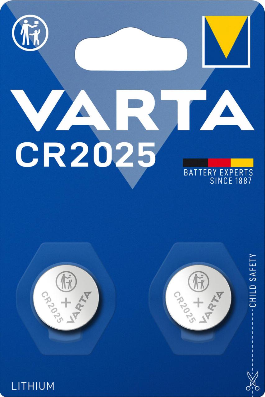 VARTA Knopfzellen Knopfzelle 3 V von Varta
