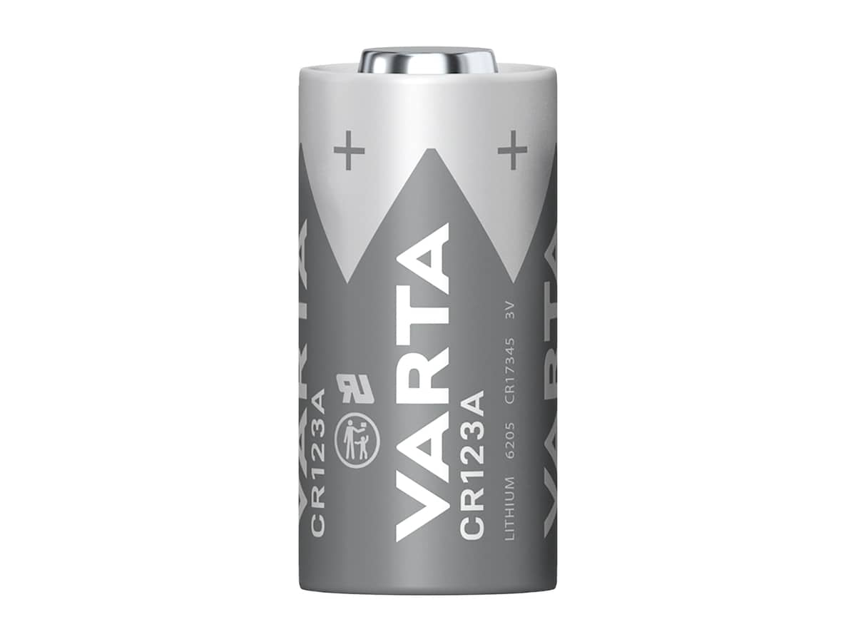 VARTA Lithium-Batterie, CR123A, 3V, Photo, 2 Stück von Varta