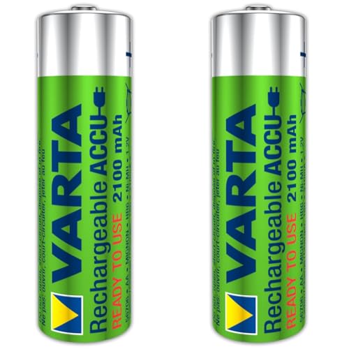 Varta 56706101111 Akku AA (2100 mAh), Grün, 10 Stück (Packung mit 2) von Varta