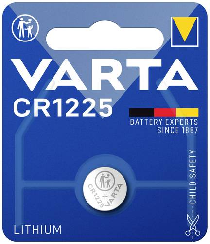 Varta Knopfzelle CR 1225 3V 1 St. 48 mAh Lithium LITHIUM Coin CR1225 Bli 1 von Varta