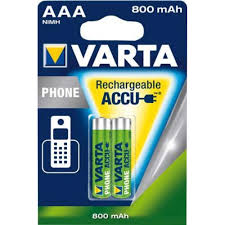 Varta PhonePower T 398 - Batterie AAA Typ NiMH 800 mAh (58398101402) von Varta