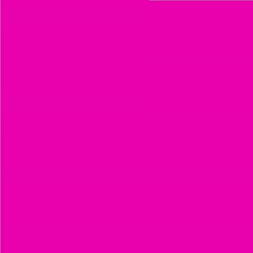 3 Stück LEE Nr. 128 Bright Pink - 24 x 24 cm transparente, hitzebeständige, farbige Farbfolie für Foto Studio PAR 64 Scheinwerfer - Gel Farbfilter Filter Folie (3 Stück, Lee 128 Bright Pink) von Varytec
