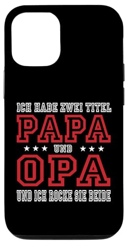 Opa shirt Vatertag tshirt Papa Spruch Grossvater Geschenk Hülle für iPhone 12/12 Pro von Vatertagsgeschenk Papa Opa Vatertag shirt Lustig