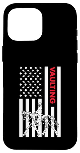 Vaulter Us Flaggenübersprung Hülle für iPhone 16 Pro Max von Vaulting Hobby Present Vaulter Apparel