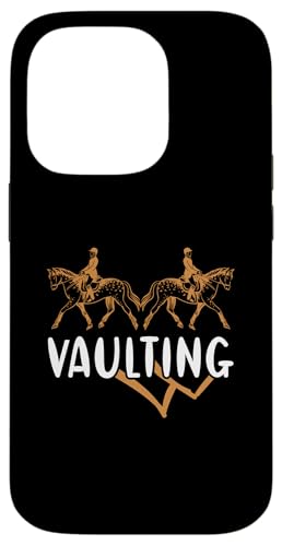 Voltigator Herzgewölbe Hülle für iPhone 14 Pro von Vaulting Hobby Present Vaulter Apparel