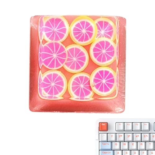 Vbnuyhim Niedliche Tastenkappen für mechanische Tastatur, niedliche Tastenkappen | Niedliche Keycaps Candy Fruit Keycaps | Candy Fruit Keycaps Kreatives Fruchtdesign, niedliches ästhetisches Design – von Vbnuyhim