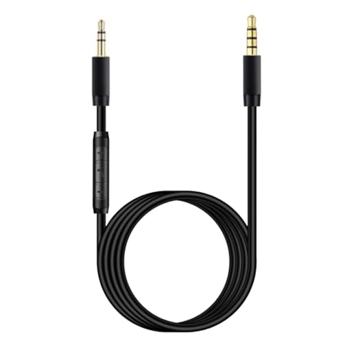 3,5 mm Headset-Kabel für WH1000xM5 WH1000xM4 WH1000xM3 WHCH710N WHCH720N Headset-Kabel mit Mikrofon und Lautstärkeregler von Vdaxvme