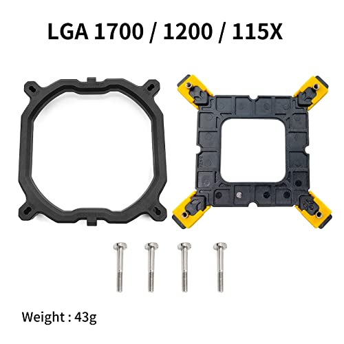 Vdaxvme CPU Kühlerlüfter Halterungssatz Mit Befestigungsschrauben Für LGA 1150 1151 1155 1156 1366 1700 Lüfter Reparaturteil von Vdaxvme