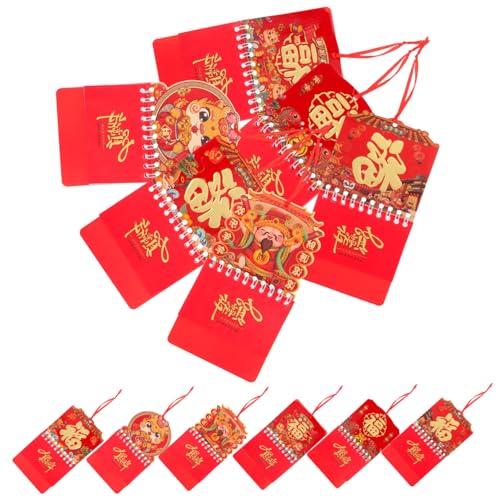 Veemoon 12Stücke Wandkalender Im Chinesischen Stil Dekorativer Kalender Für Jahr Des Drachen Kreativer Wandkalender Aufhängen Für Zuhause Und Büro Veemoon 12Stücke Wandkalender Im Chinesischen Stil Dekorativer Kalender Für Jahr Des Drachen Kreativer Wandkalender Aufhängen Für Zuhause Und Büro von Veemoon