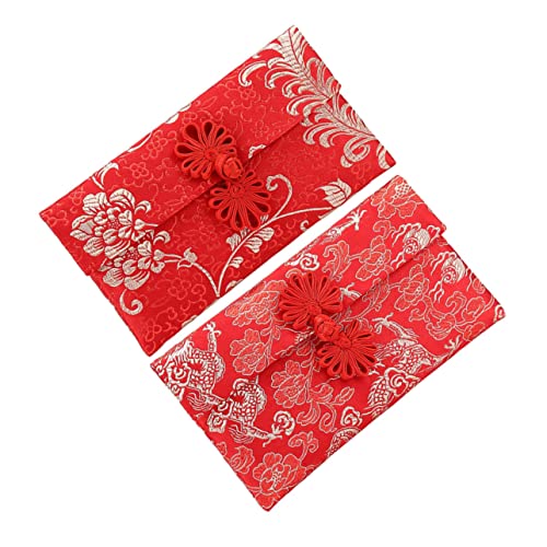 Veemoon 2 Stück roter Umschlagbeutel aus Stoff Stoffumschlag Braut Rote Tasche Mond- xi chinese new year chinesisch neujahr hochzeitstruhe متة bestickte Tasche rotes paket handwerk Veemoon 2 Stück roter Umschlagbeutel aus Stoff Stoffumschlag Braut Rote Tasche Mond- xi chinese new year chinesisch neujahr hochzeitstruhe متة bestickte Tasche rotes paket handwerk von Veemoon