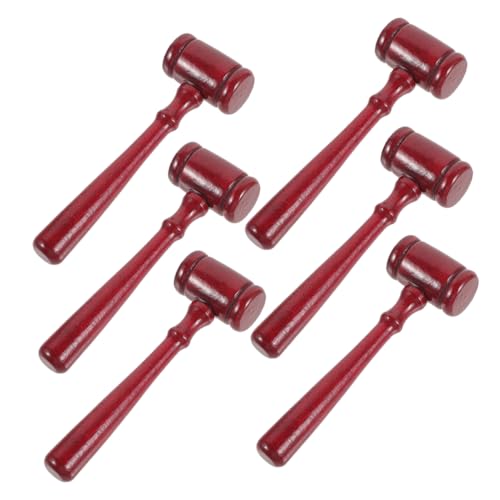 Veemoon 6 Stück Kleiner Richterhammer Aus Holz Für Rollenspiele Halloween Cosplay Partys Gerechtigkeitshammer Für Anwälte Richter Und Auktionatoren Zubehör Veemoon 6 Stück Kleiner Richterhammer Aus Holz Für Rollenspiele Halloween Cosplay Partys Gerechtigkeitshammer Für Anwälte Richter Und Auktionatoren Zubehör von Veemoon