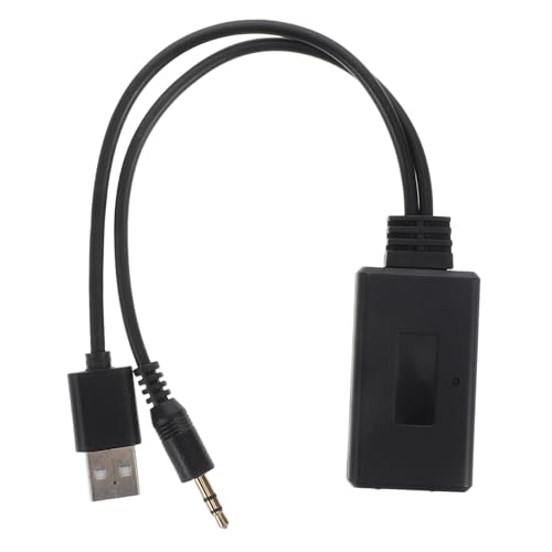 Veemoon Audioadapter Kabelloser Audioadapter Autoradio Anschlussadapter Kabelloser Lautsprecheradapter Auto Hilfsadapter Autoanschluss Für Musik Schwarzes PVC Veemoon Audioadapter Kabelloser Audioadapter Autoradio Anschlussadapter Kabelloser Lautsprecheradapter Auto Hilfsadapter Autoanschluss Für Musik Schwarzes PVC von Veemoon
