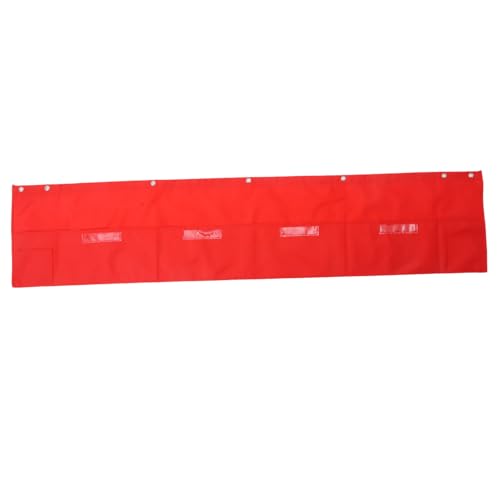 Veemoon Aufbewahrungstasche unter dem Whiteboard Beutel Die Schule dokumententasche Wandhängende Aufbewahrungstasche Kleidersack zum Aufhängen Taschentaschen für das Klassenzimmer PVC rot Veemoon Aufbewahrungstasche unter dem Whiteboard Beutel Die Schule dokumententasche Wandhängende Aufbewahrungstasche Kleidersack zum Aufhängen Taschentaschen für das Klassenzimmer PVC rot von Veemoon