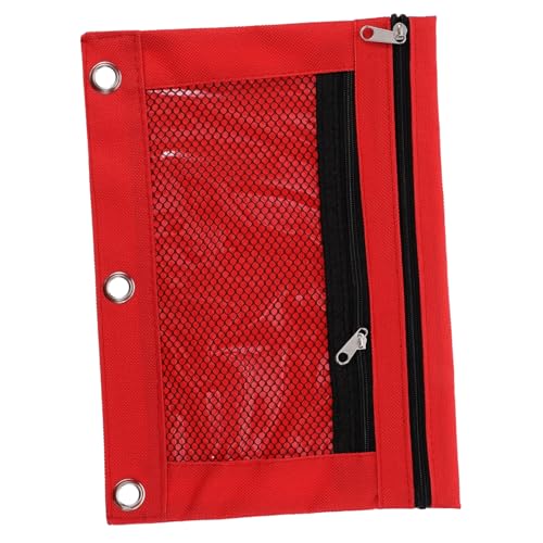 Veemoon dokumententasche document bag oxford federmäppchen stifteschale Etui Stiftspeicherbeutel reißverschluss Federmäppchen für 3-Ring-Ordner Binder Stoffbeutel Aluminiumlegierung rot Veemoon dokumententasche document bag oxford federmäppchen stifteschale Etui Stiftspeicherbeutel reißverschluss Federmäppchen für 3-Ring-Ordner Binder Stoffbeutel Aluminiumlegierung rot von Veemoon
