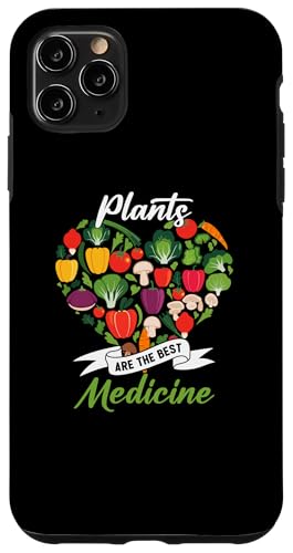 Hülle für iPhone 11 Pro Max Vegetables Whole Food Plant Plants Are The Best Medicine von Vegan Lovers Clothing Co