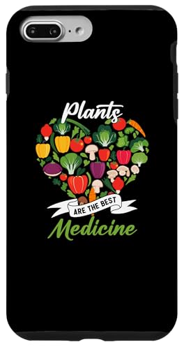 Hülle für iPhone 7 Plus/8 Plus Vegetables Whole Food Plant Plants Are The Best Medicine von Vegan Lovers Clothing Co