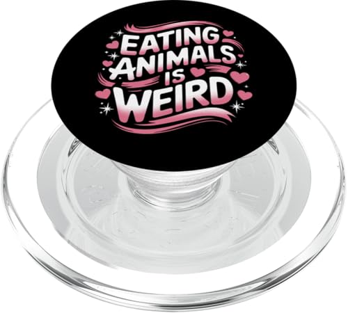 Vegetarische Tiere essen ist seltsam PopSockets PopGrip für MagSafe von Vegetarian Vegan Veggie Veggies